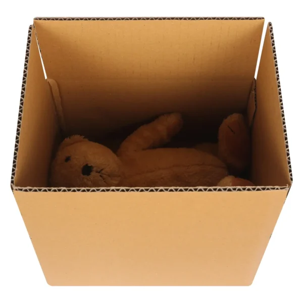 3 Ply 10 X 8 X 6 Inches Brown Corrugated Boxes - Image 2