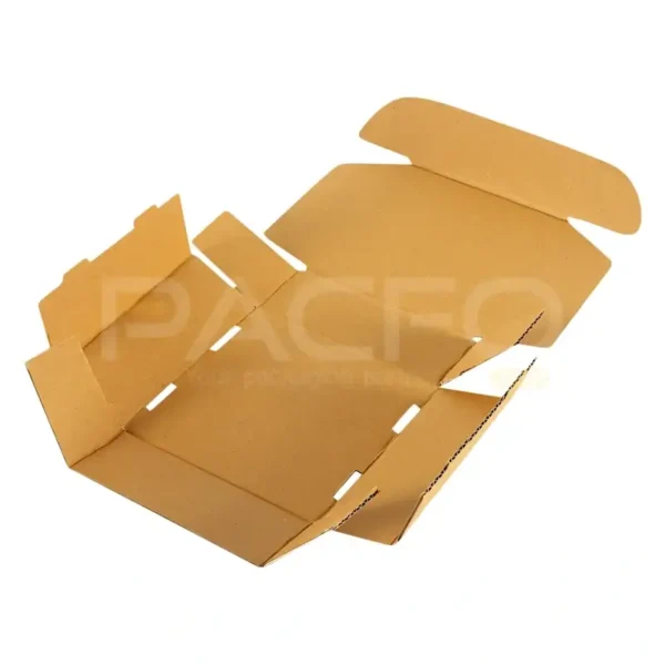 Tuck In 6.89 X 6.5 X 2.5 Inches Brown Corrugated Boxes - Image 3