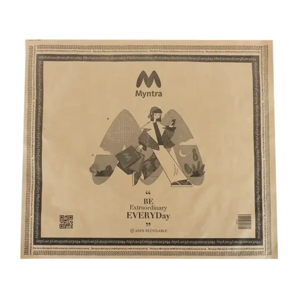 Myntra Branded Paper Pouches Size D – 23 X 19.9 Inches