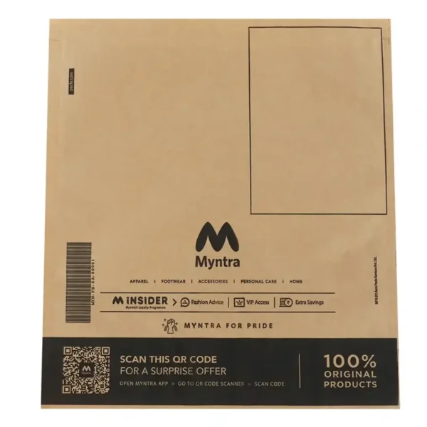 Myntra Branded Paper Pouches Size A – 13 X 14.7 Inches - Image 2
