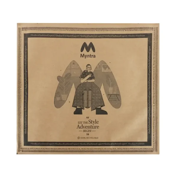 Myntra Branded Paper Pouches Size C – 21 X 17.9 Inches