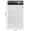 Poly Mailer/Courier Bags With POD 8 X 12 Inches