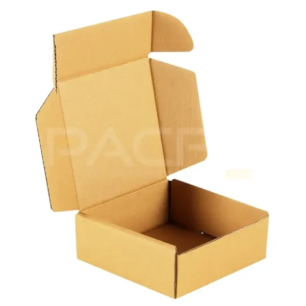 Tuck In 6.89 X 6.5 X 2.5 Inches Brown Corrugated Boxes - Image 2
