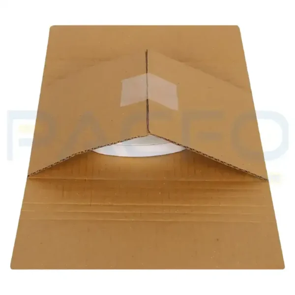 Wrap Around 14 X 11 X (1 Inches To 2.5 Inches) Brown Corrugated Boxes - Image 2