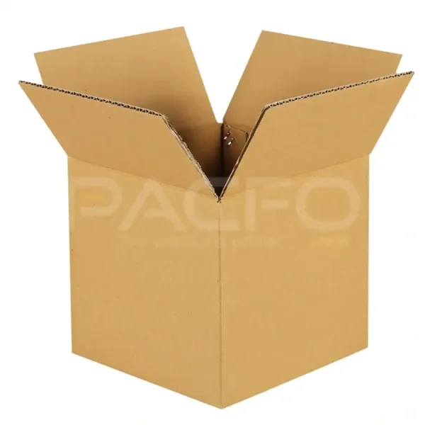 3 Ply 8 X 8 X 8 Inches Brown Corrugated Boxes - Image 2