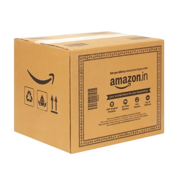Amazon Branded Corrugated Box NC31 A (24.2 X 20.9 X 19.9 CM) (50 Pcs) - Image 2