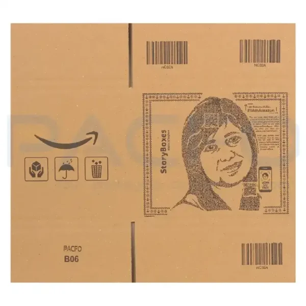 Amazon Branded Corrugated Box NC32 A (27.7 X 20.9 X 22.5 CM) (50 Pcs) - Image 2