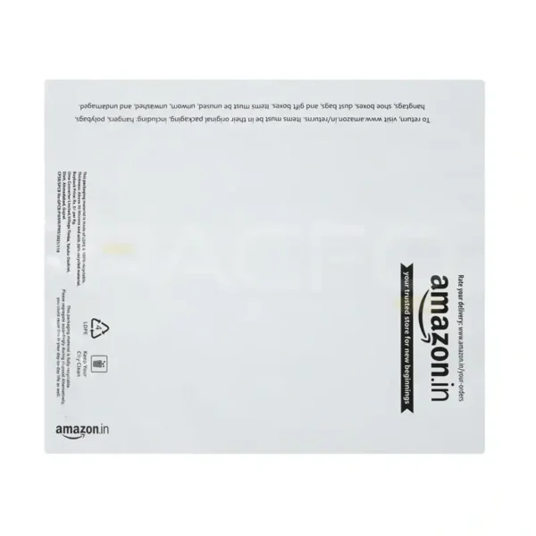 Amazon Branded Poly Bag NP5 (27 X 18 + 3.5 CM) (100 Pcs) - Image 2