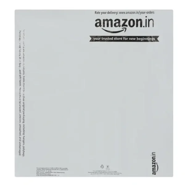 Amazon Branded Poly Bag NP9 (63 X 53 + 6 CM) (100 Pcs) - Image 3