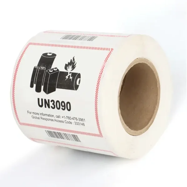 Amazon Branded UN3090 Shipping Labels (4000 Label)