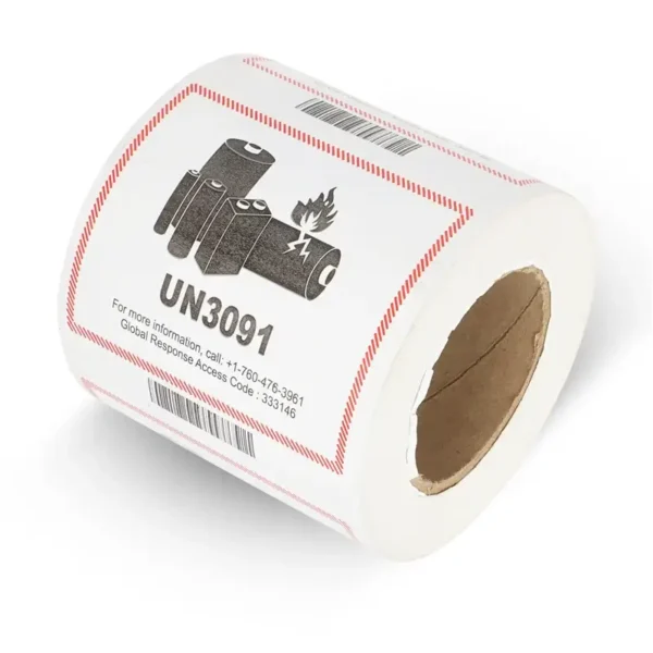 Amazon Branded UN3091 Shipping Label (4000 Label)