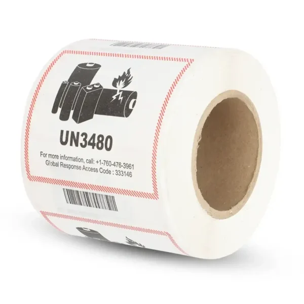 Amazon Branded UN3480 Label (4000 Label)