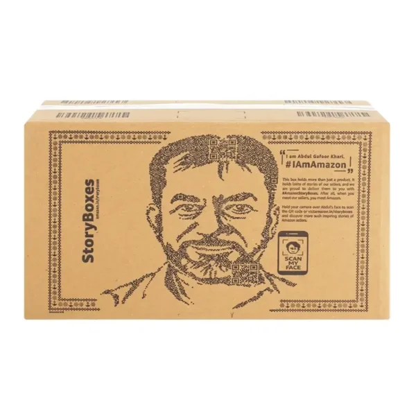 Amazon Branded Corrugated Box NC34 A (37.4 X 20.9 X 20.8 CM) (50 Pcs) - Image 3