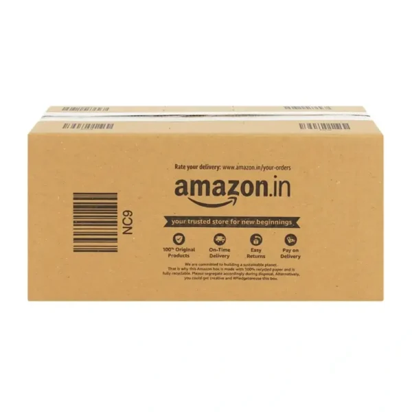 Amazon Branded Corrugated Box NC9 (31.7 X 16.4 X 15.1 CM) (50 Pcs) - Image 2