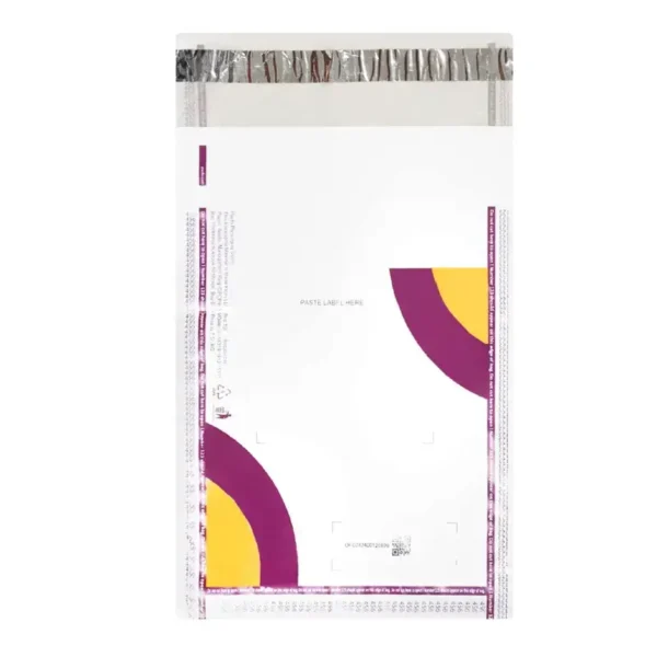 Meesho Printed TP3 Black and White 8 x 12 Inches Courier Bags