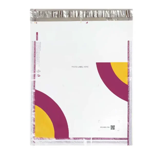 Meesho Printed TP7 Black and White 12 x 14 Inches Courier Bags