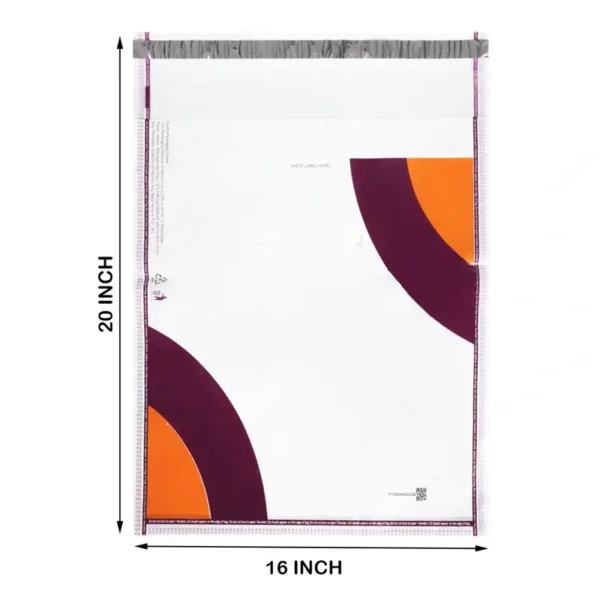 Transparent Meesho TP10 16 X 20 X 2 Inches Courier Bags