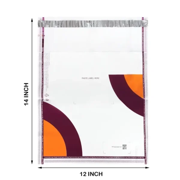 Transparent Meesho TP7 12 X 14 X 2 Inches Courier Bags