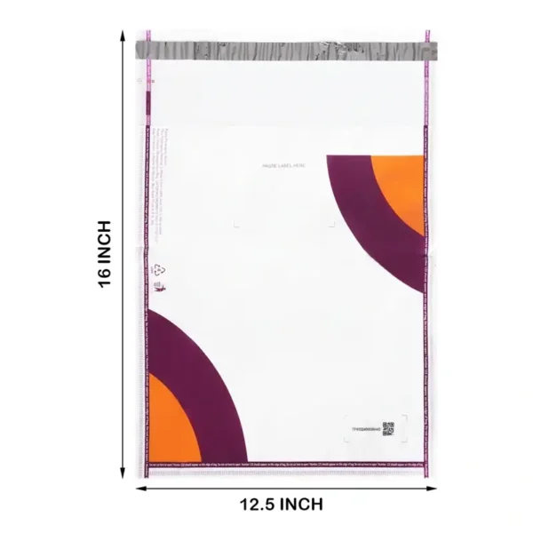 Transparent Meesho TP8 12.5 X 16 X 2 Inches Courier Bags