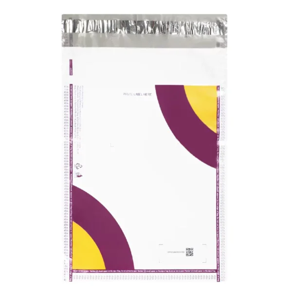 Meesho Printed TP6 Black and White 10 x 14 Inches Courier Bags