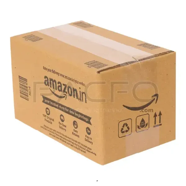 Amazon Branded Corrugated Box NC4 (17.7 X 10.1 X 10.1 CM) (50 Pcs)