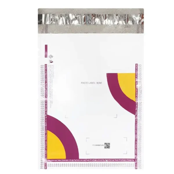 Meesho Printed TP5 Black and White 10 x 13 Inches Courier Bags