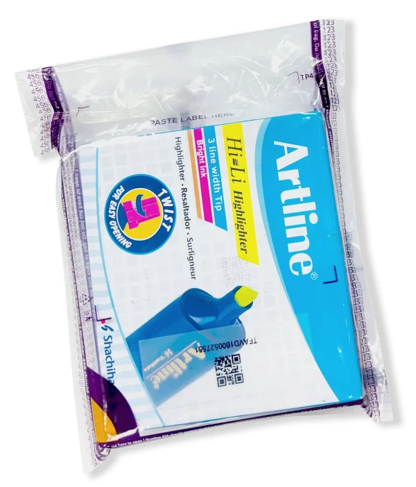 Transparent Meesho TP1 Courier Bags 6.5 X 8 X 1.5 Inches - Image 3