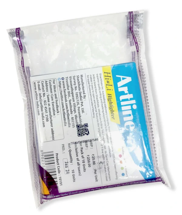 Transparent Meesho TP1 Courier Bags 6.5 X 8 X 1.5 Inches - Image 2